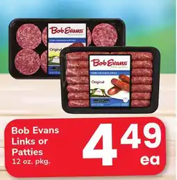 ACME Bob Evans Links or Patties offer