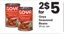 ACME Goya Seasoned Beans offer