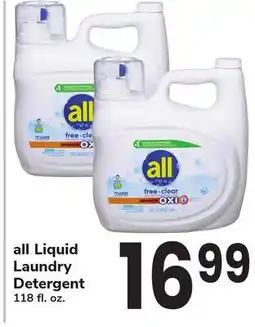 ACME all Liquid Laundry Detergent offer