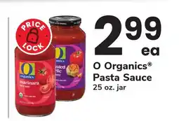 ACME O Organics Pasta Sauce offer