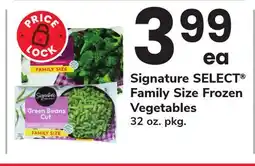 ACME Signature SELECT Family Size Frozen Vegetables offer