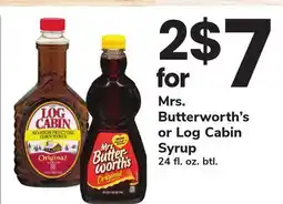 ACME Mrs. Butterworth's or Log Cabin Syrup offer