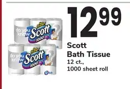 ACME Scott Bath Tissue offer