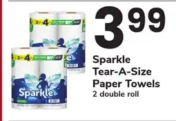 ACME Sparkle Tear-A-Size Paper Towels offer