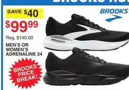 Dunham's Sports BROOKS MEN'S OR WOMEN'S ADRENALINE 24 offer