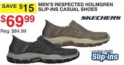 Dunham's Sports SKECHERS MEN'S RESPECTED HOLMGREN SLIP-INS CASUAL SHOES offer
