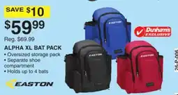 Dunham's Sports EASTON ALPHA XL BAT PACK offer