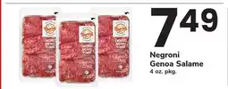 ACME Negroni Genoa Salame offer