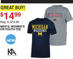 Dunham's Sports MEN'S, WOMEN'S OR YOUTH TEE offer