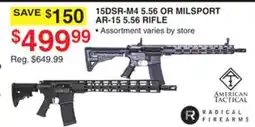 Dunham's Sports 15DSR-M4 5.56 OR MILSPORT AR-15 5.56 RIFLE offer