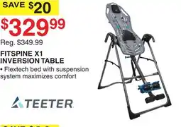 Dunham's Sports TEETER FITSPINE X1 INVERSION TABLE offer