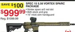 Dunham's Sports SPEC 15 5.56 VORTEX SPARC PACKAGE offer