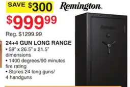 Dunham's Sports REMINGTON 24 + 4 GUN LONG RANGE offer