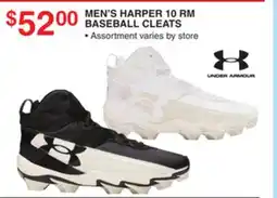 Dunham's Sports UNDER ARMOUR MEN'S HARPER 10 RM BASEBALL CLEATS offer