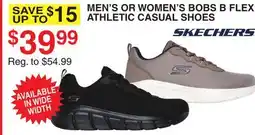 Dunham's Sports SKECHERS MEN'S OR WOMEN'S BOBS B FLEX ATHLETIC CASUAL SHOES offer