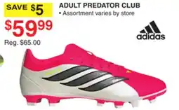 Dunham's Sports ADIDAS ADULT PREDATOR CLUB offer