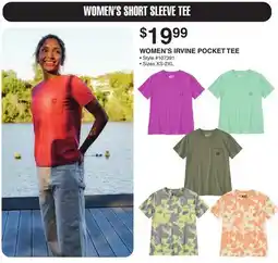 Dunham's Sports WOMEN'S IRVINE POCKET TEE offer