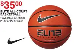 Dunham's Sports ELITE ALL-COURT BASKETBALL offer
