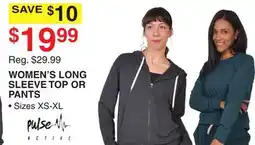 Dunham's Sports PULSE WOMEN'S LONG SLEEVE TOP OR PANTS offer