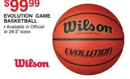 Dunham's Sports EVOLUTION GAME BASKETBALL offer