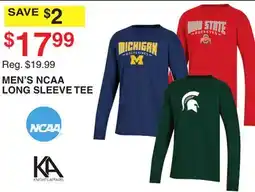Dunham's Sports MEN'S NCAA LONG SLEEVE TEE offer