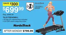 Dunham's Sports NORDICTRACK T6.5S TREADMILL offer