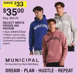 Dunham's Sports SELECT MEN'S ORIGIN 300 HOODIE offer