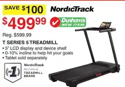 Dunham's Sports T SERIES 5 TREADMILL offer