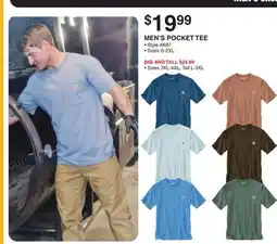 Dunham's Sports MEN'S POCKET TEE offer