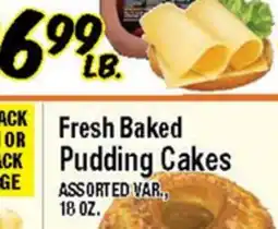 Western Beef Fresh Baked Pudding Cakes offer