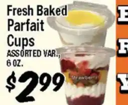 Western Beef Fresh Baked Parfait Cups offer