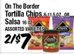 Western Beef On The Border Tortilla Chips 8-11.5 OZ,, OR Salsa 16 OZ offer