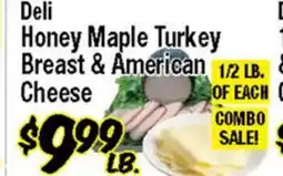 Western Beef Deli Honey Maple Turkey Breast & American Cheese offer