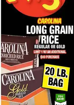 Western Beef CAROLINA LONG GRAIN RICE offer