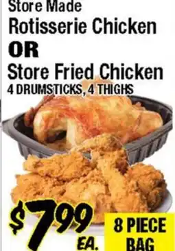 Western Beef Store Made Rotisserie Chicken OR Store Fried Chicken offer
