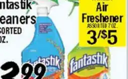 Western Beef FANTASTIK CLEANERS, ASSORTED 28 OZ. AIR FRESHENER offer