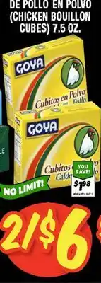 Western Beef DE POLLO EN POLVO (CHICKEN BOUILLON CUBES) 7.5 Oz offer