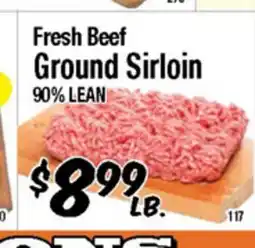 Western Beef Fresh Beef Ground Sirloin offer