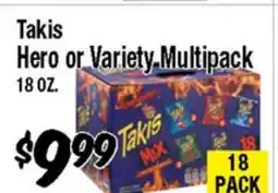 Western Beef Takis Hero or Variety Multipack offer