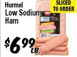Western Beef Hormel Low Sodium Ham offer