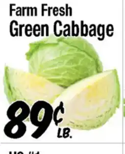 Western Beef Farm Fresh Green Cabbage offer