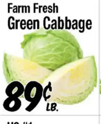 Western Beef Farm Fresh Green Cabbage offer