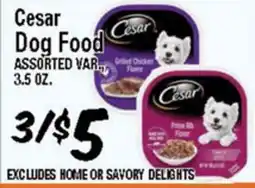 Western Beef Cesar Dog Food offer