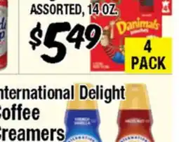 Western Beef International Delight Coffee Creamers offer
