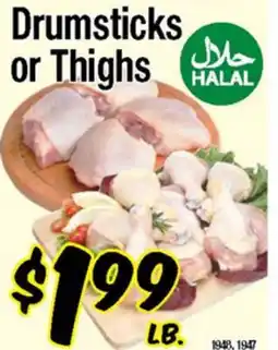 Western Beef Drumsticks or Thighs offer