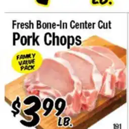 Western Beef Fresh Bone-In Center Cut Pork Chops offer