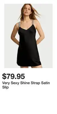 Victoria's Secret Very Sexy Shine Strap Satin Slip offer
