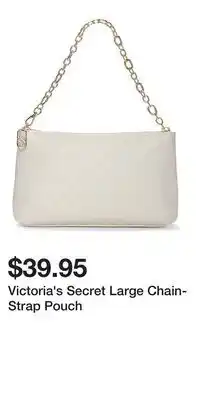Victoria's Secret Victoria's Secret Large Chain-Strap Pouch offer