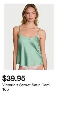 Victoria's Secret Victoria's Secret Satin Cami Top offer