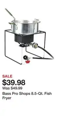 Cabela's Bass Pro Shops 8.5-Qt. Fish Fryer offer